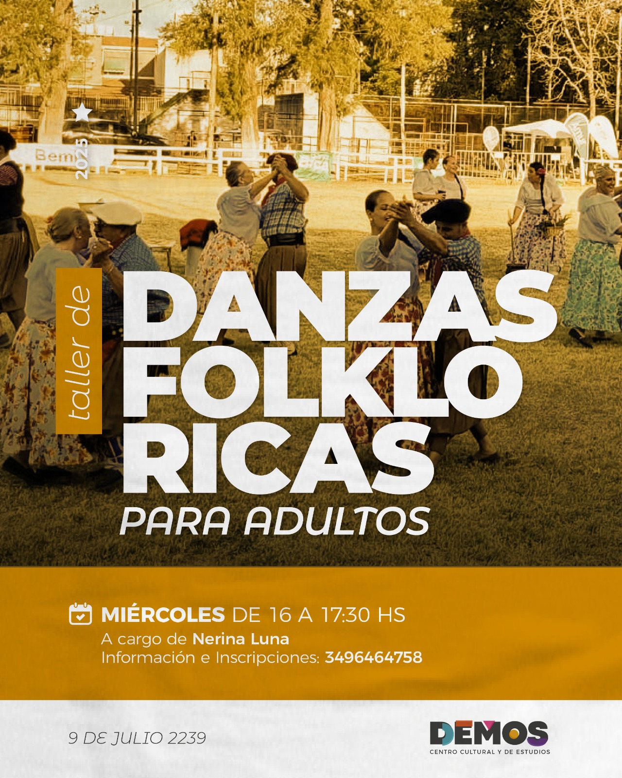 Taller de Danzas Folklóricas para Adultos